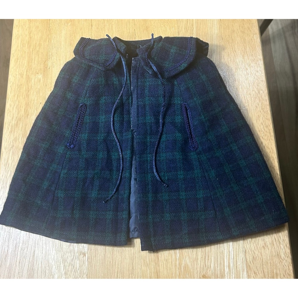 Pleasant Company American Girl SAMANTHA'S Plaid Cape Tartan Vintage 1989